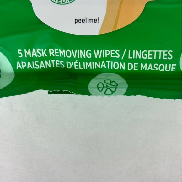 Yes To Cucumber Wipes Mask Removal Facial Calming Wipes Set of Four 5 Count Pack - Picture 6 of 9